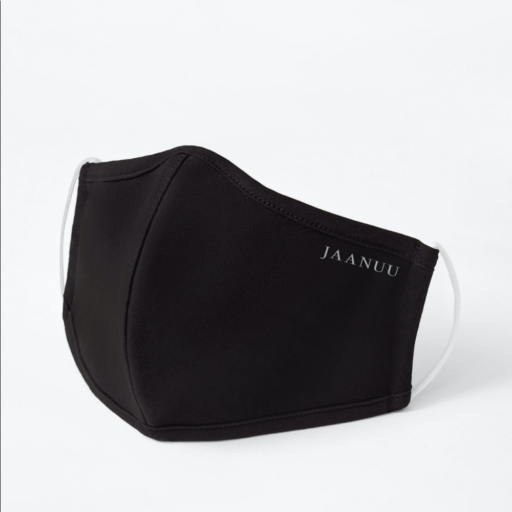 BLACK - Reusable Antimicrobial Face Ma…